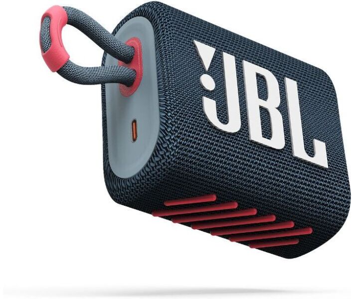 Портативна колонка JBL Go 3 Blue Pink (JBLGO3BLUР) фото №6