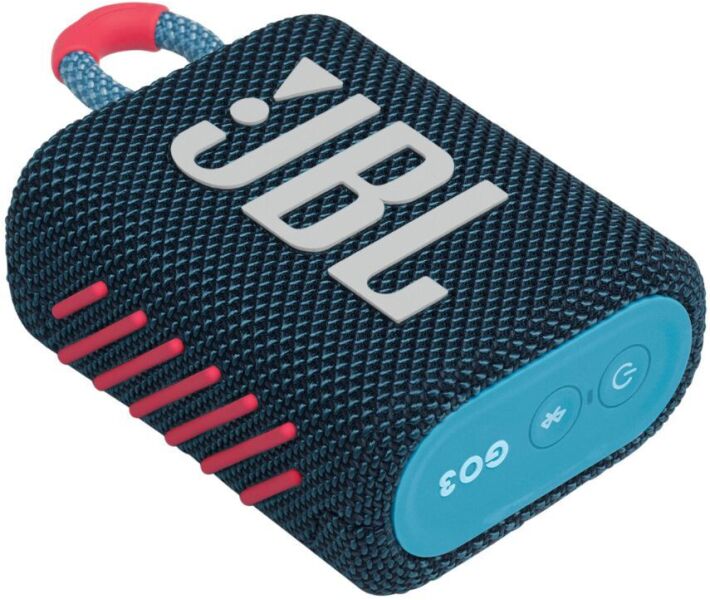 Портативна колонка JBL Go 3 Blue Pink (JBLGO3BLUР) фото №2