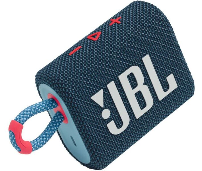 Портативна колонка JBL Go 3 Blue Pink (JBLGO3BLUР) фото №4