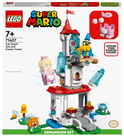 Конструктор Lego Super Mario™ Додатковий набір «Костюм Піч-кішки та Крижана вежа» (71407)