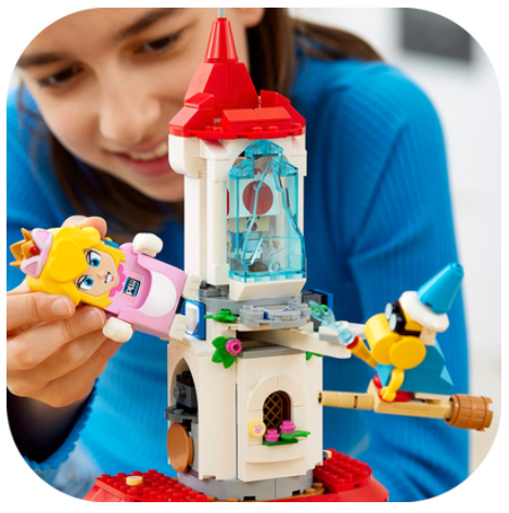 Конструктор Lego Super Mario™ Додатковий набір «Костюм Піч-кішки та Крижана вежа» (71407) фото №4