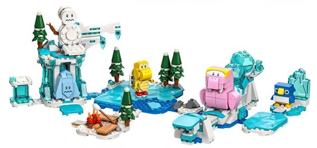 Конструктор Lego Super Mario Снігова пригода Моржа-Перевертуна. Додатковий набірь (71417) фото №4