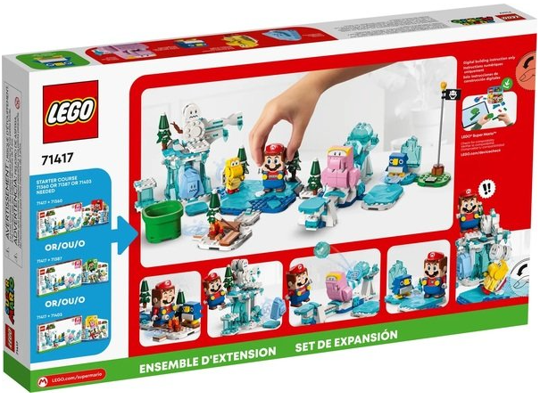 Конструктор Lego Super Mario Снігова пригода Моржа-Перевертуна. Додатковий набірь (71417) фото №2