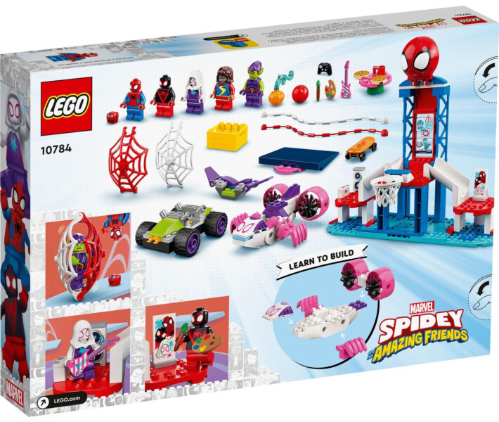 Конструктор Lego Marvel Відеозустріч в Інтернеті за участю Людини-павука (10784) фото №11