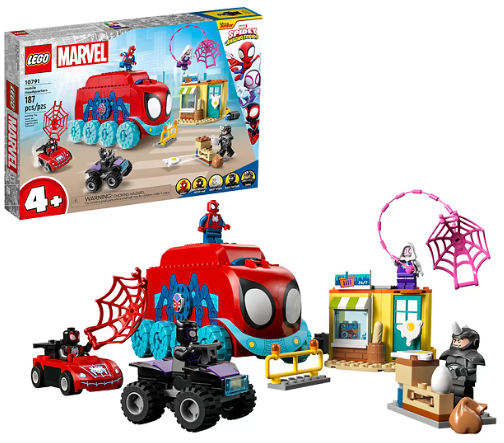 Конструктор Lego Marvel Мобільна штаб-квартира команди Павука (10791-)