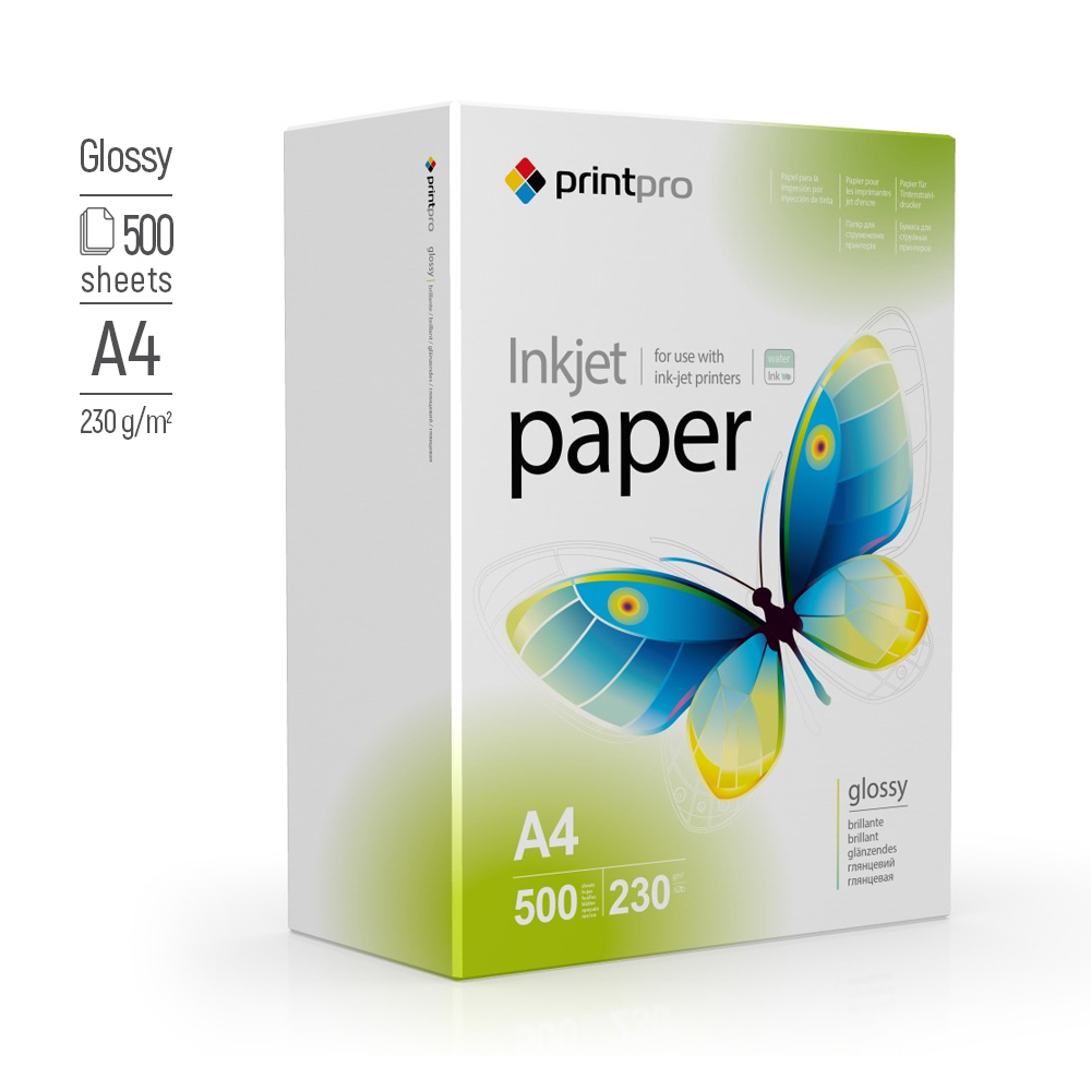 Папір офісний PRINT PRO PrintPro глянц. 230г/м, A4 PG230-500 фото №2