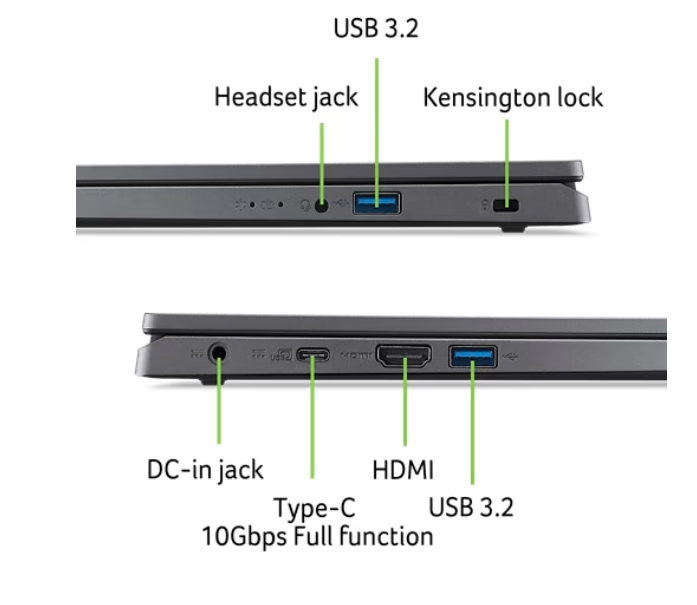 Ноутбук Acer Extensa 15 EX215-23-R2EZ (NX.EH3EU.006) Steel Gray фото №9