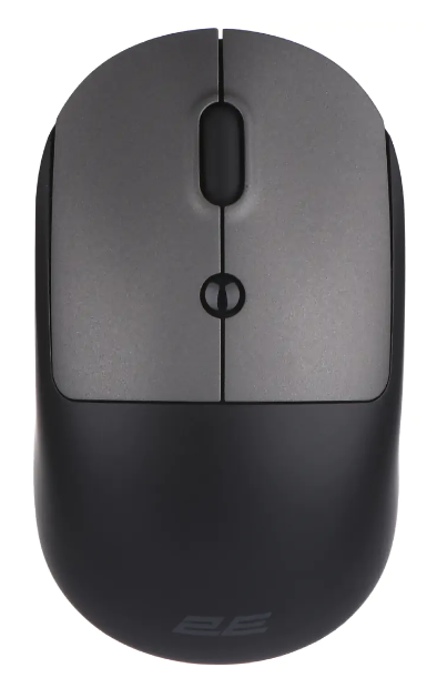 Компьютерная мыш 2E MF218 Silent WL BT Black/Gray