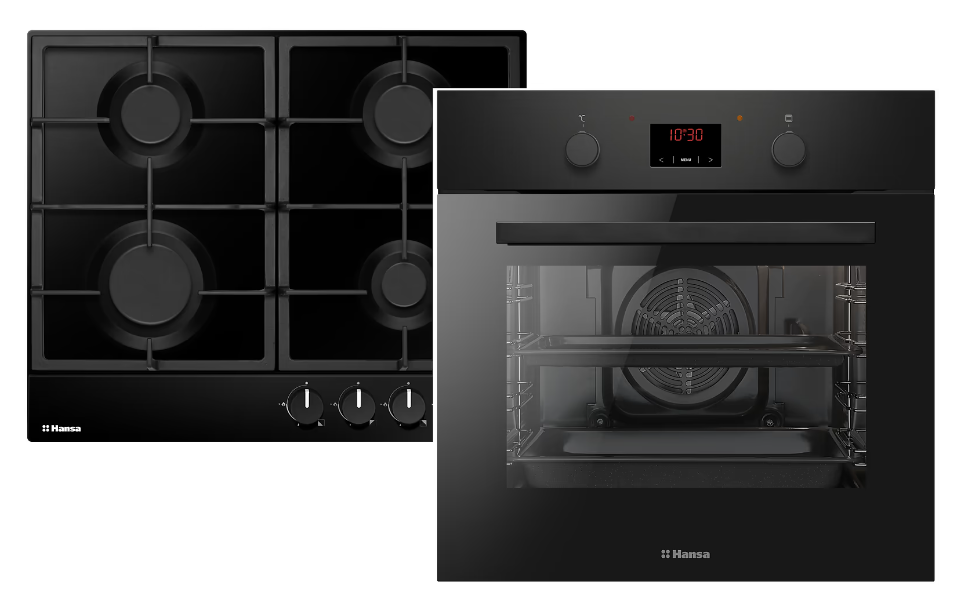 Комплект Hansa Духова шафа   варильна поверхня газова Hansa FCGS68326