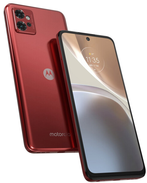 Смартфон Motorola G32 6/128GB Dual Sim Satin Maroon (PAUU0040RS) фото №5