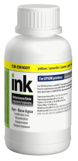Чернила для принтера Colorway Epson T26/C91 200мл Yellow EW400Y