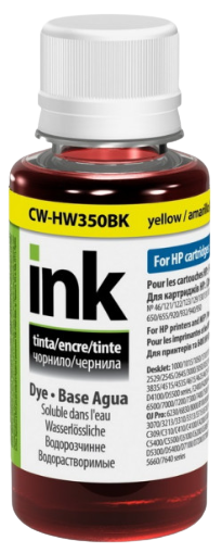 Чернила для принтера Colorway HP 134/135 100мл Yellow HW350Y