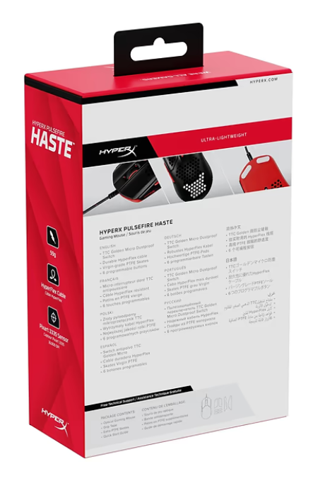 Компьютерная мыш HyperX Pulsefire Haste USB (4P5E3AA) фото №2