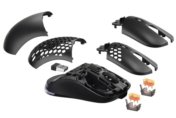 Компьютерная мыш 2E GAMING HyperDrive Pro WL, RGB (2E-MGHDPR-WL-BK) фото №10