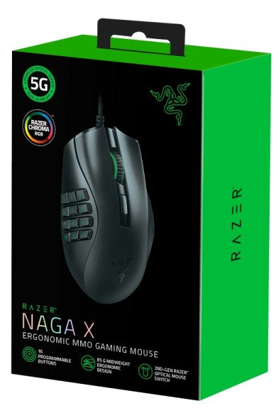 Компьютерная мыш Razer Razer Naga X, RGB, USB-A (RZ01-03590100-R3M1) фото №6