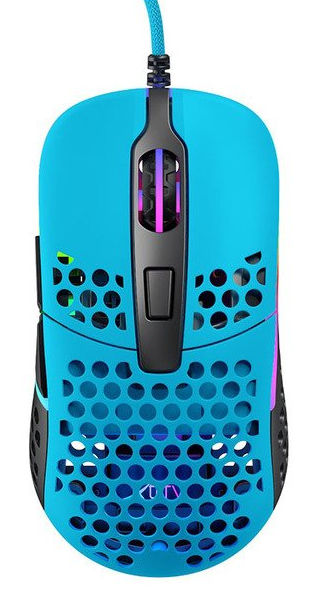 Комп'ютерна миша Xtrfy M42, USB-A, RGB (XG-M42-RGB-BLUE)