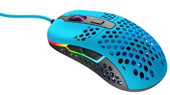 Комп'ютерна миша Xtrfy M42, USB-A, RGB (XG-M42-RGB-BLUE) фото №3