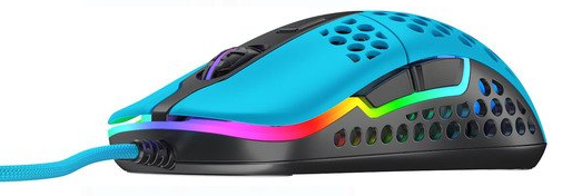 Комп'ютерна миша Xtrfy M42, USB-A, RGB (XG-M42-RGB-BLUE) фото №4