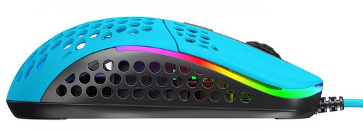Комп'ютерна миша Xtrfy M42, USB-A, RGB (XG-M42-RGB-BLUE) фото №5