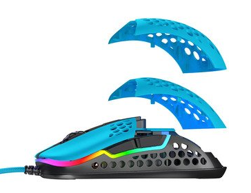 Комп'ютерна миша Xtrfy M42, USB-A, RGB (XG-M42-RGB-BLUE) фото №8