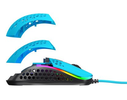Комп'ютерна миша Xtrfy M42, USB-A, RGB (XG-M42-RGB-BLUE) фото №9