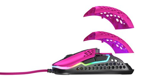 Компьютерная мыш Xtrfy M42, USB-A, RGB (XG-M42-RGB-PINK) фото №4