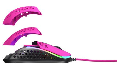 Компьютерная мыш Xtrfy M42, USB-A, RGB (XG-M42-RGB-PINK) фото №8