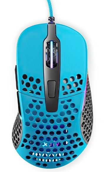 Компьютерная мыш Xtrfy M4, USB-A, RGB (XG-M4-RGB-BLUE)
