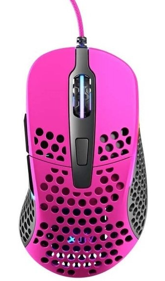 Комп'ютерна миша Xtrfy M4, USB-A, RGB (XG-M4-RGB-PINK)