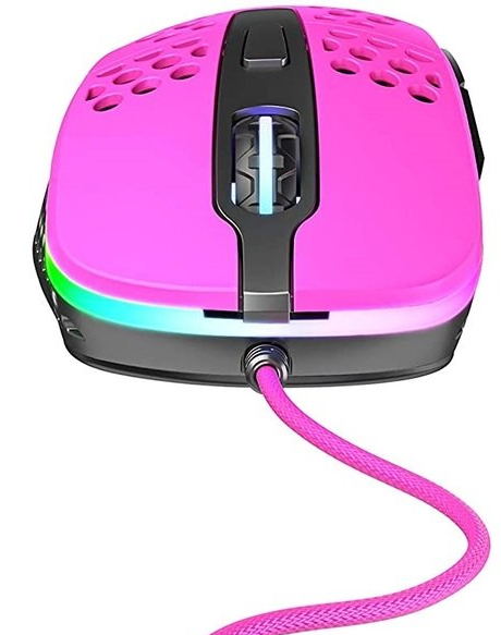Комп'ютерна миша Xtrfy M4, USB-A, RGB (XG-M4-RGB-PINK) фото №3