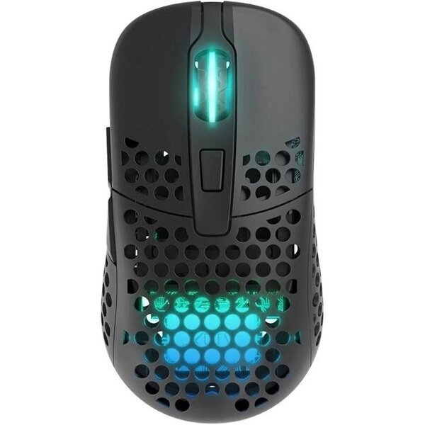 Комп'ютерна миша Xtrfy M42, WL/USB-A, RGB (M42W-RGB-BLACK)