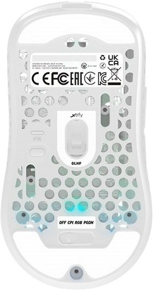 Комп'ютерна миша Xtrfy M42, WL/USB-A, RGB (M42W-RGB-WHITE) фото №7
