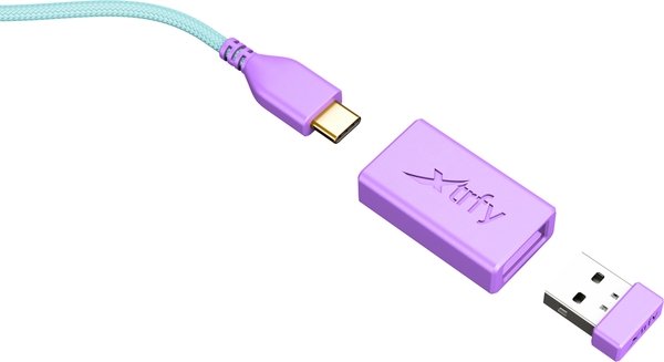 Комп'ютерна миша Xtrfy M8, WL/USB-A, RGB (M8W-RGB-MINT) фото №8