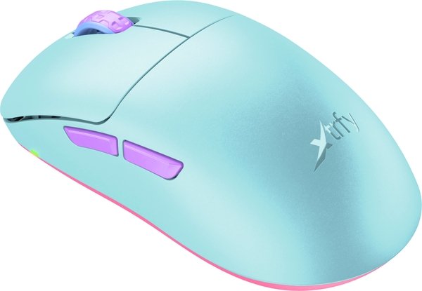 Комп'ютерна миша Xtrfy M8, WL/USB-A, RGB (M8W-RGB-MINT) фото №2