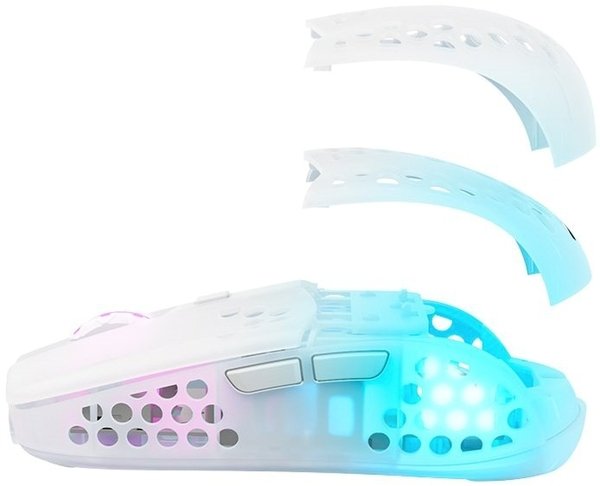 Комп'ютерна миша Xtrfy MZ1, WL/USB-A, RGB (MZ1W-RGB-WHITE) фото №7