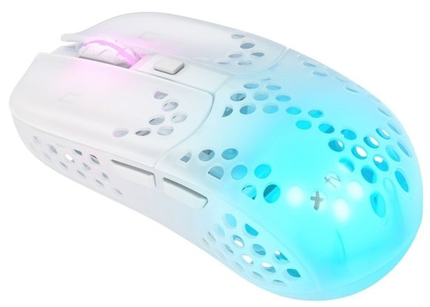Комп'ютерна миша Xtrfy MZ1, WL/USB-A, RGB (MZ1W-RGB-WHITE) фото №2