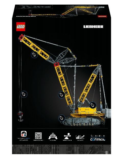 Конструктор Lego Technic Гусеничний підйомний кран Liebherr LR 13000 фото №6