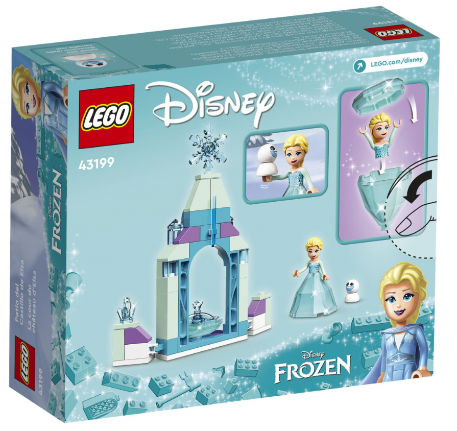 Конструктор Lego Disney Двір замку Ельзи фото №8
