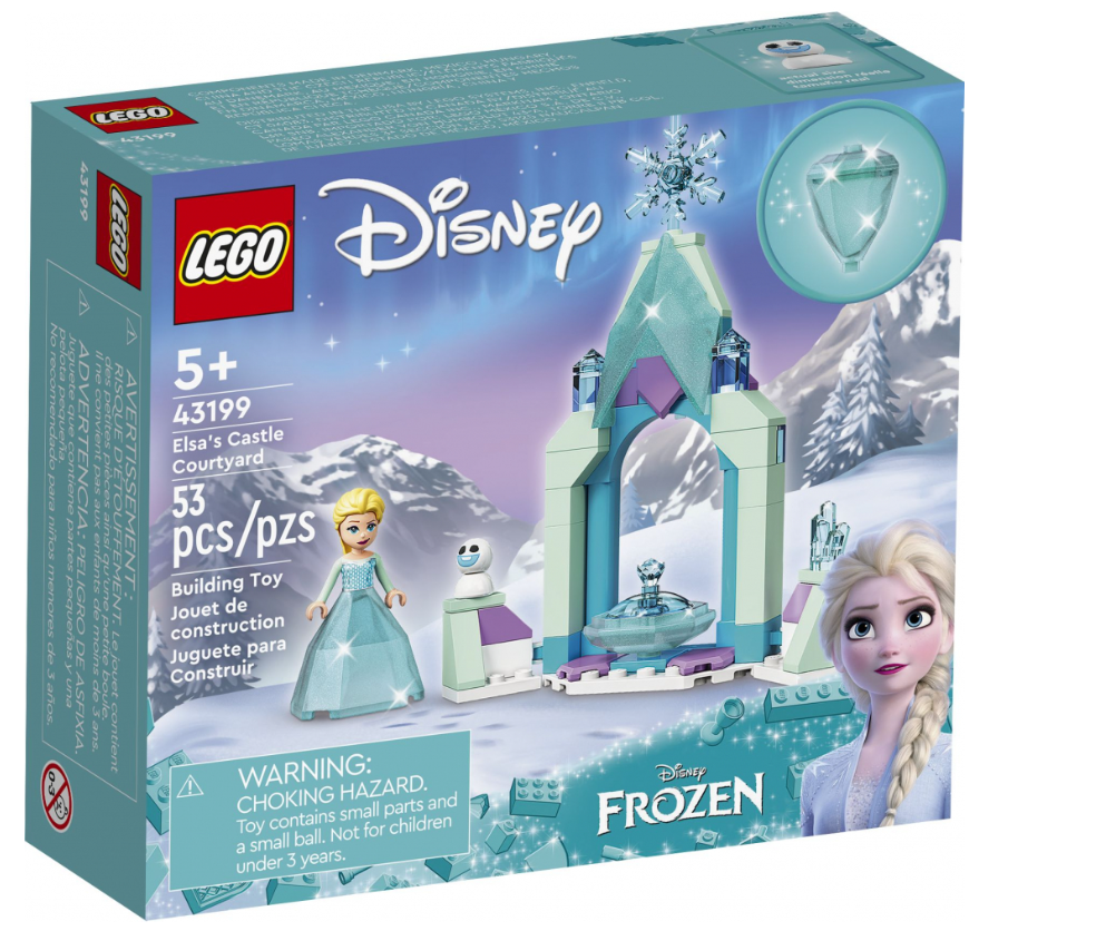 Конструктор Lego Disney Двір замку Ельзи