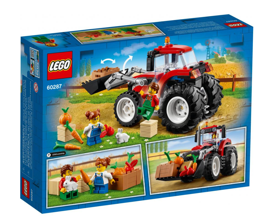 Конструктор Lego City Трактор фото №8