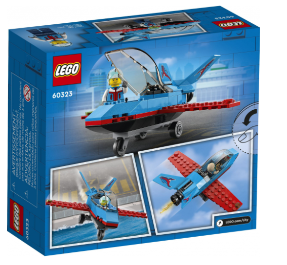 Конструктор Lego City Каскадерський літак фото №7
