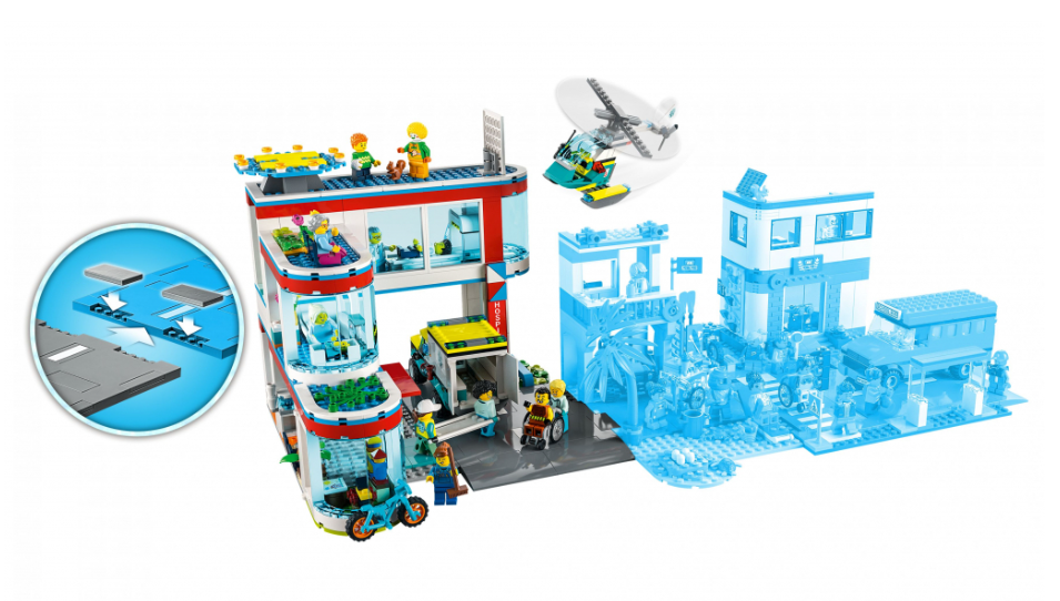 Конструктор Lego City Лікарня фото №4