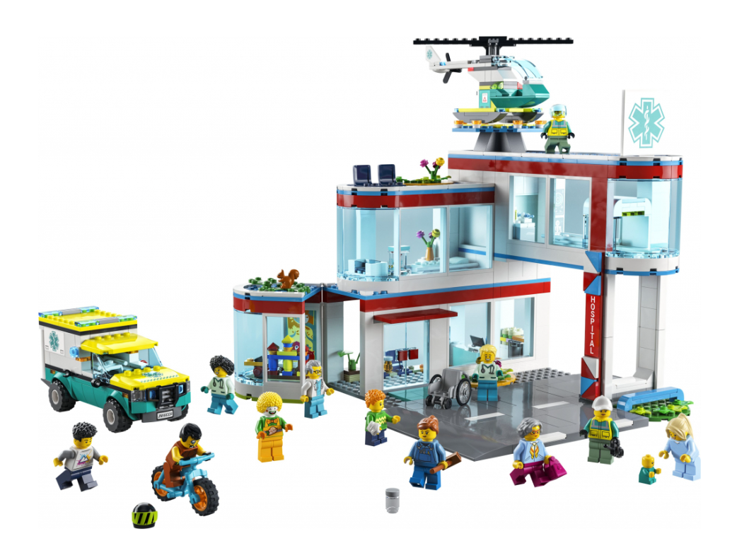 Конструктор Lego City Лікарня фото №3