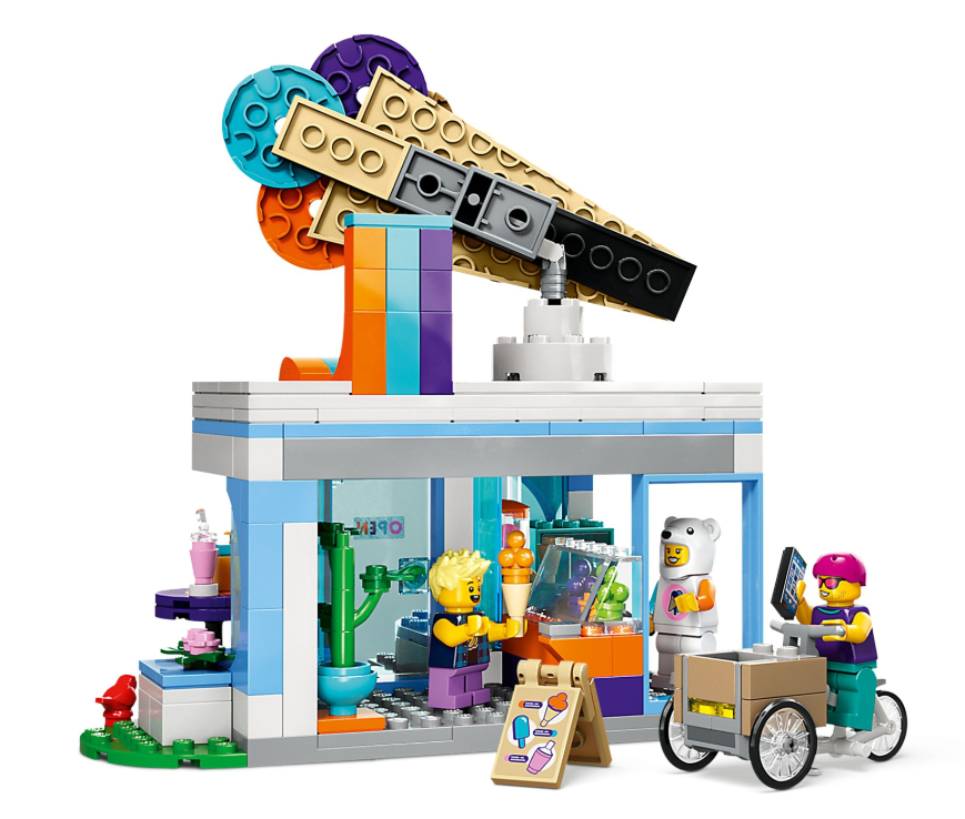 Конструктор Lego City Крамниця морозива фото №3