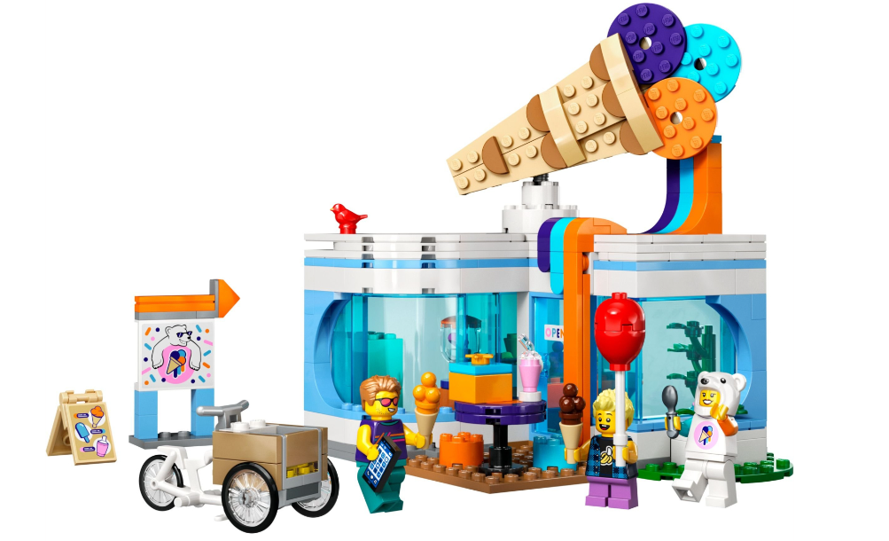 Конструктор Lego City Крамниця морозива фото №4