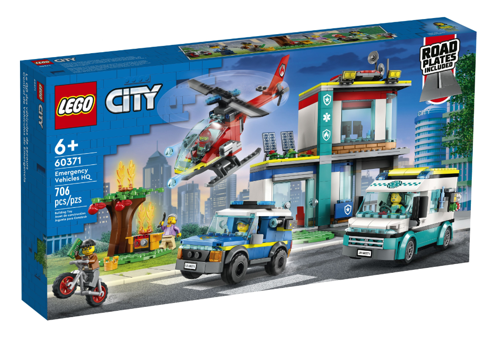 Конструктор Lego City Центр управління рятувальним транспортом