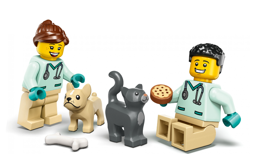 Конструктор Lego City Фургон ветеринарної швидкої допомоги фото №4