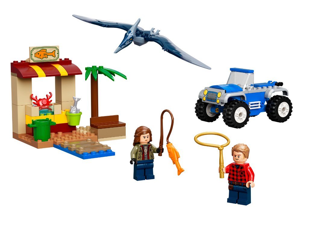 Конструктор Lego Jurassic World Погоня за птеранодоном фото №3