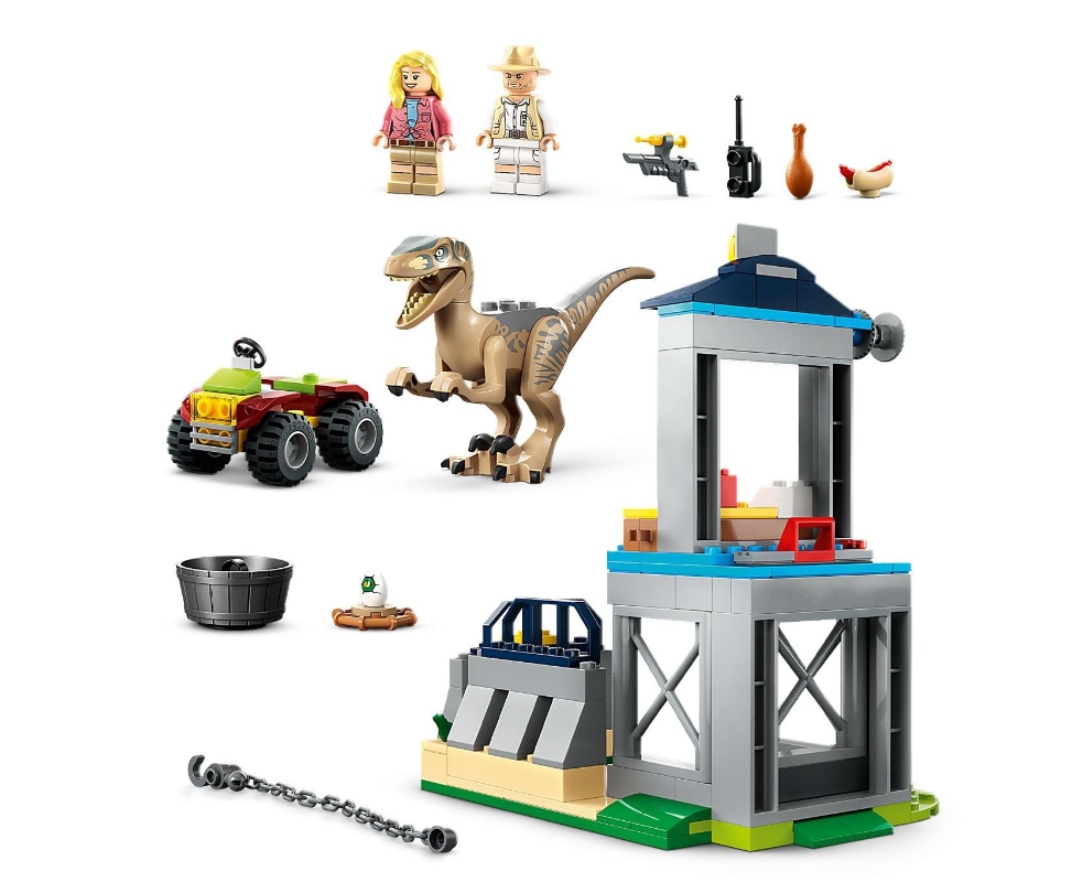 Конструктор Lego Jurassic Park Втеча велоцираптора фото №2