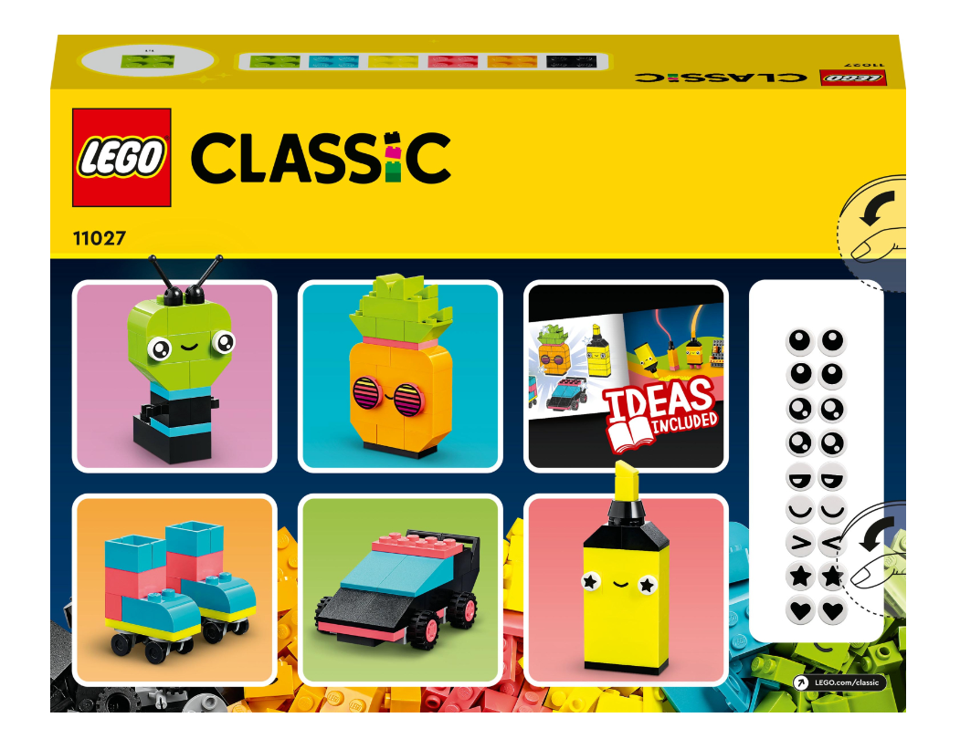 Конструктор Lego Classic Творчі неонові веселощі фото №5